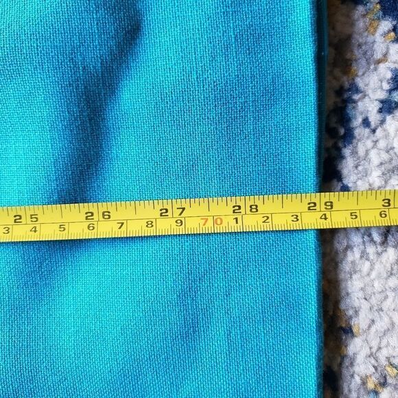 VINTAGE blue high waisted skirt size 16 - Picture 6 of 8